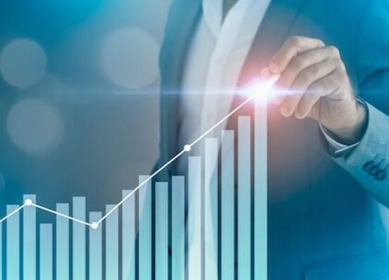 Business,Growth,boost,Up,Business,Or,Success,Concept.businessman,Pointing,Arrow,Graph