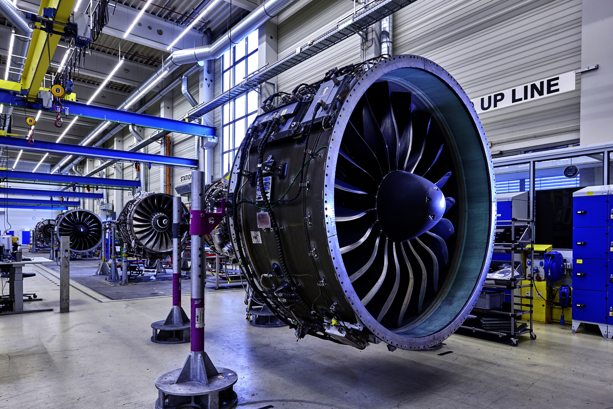 MTU image for its April 22, 2026 note marking 10 years of Pratt & Whitney GTF engine MRO.