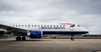 BA at London City Airport