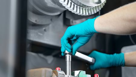 Blisk on the PECM (Precise Electrochemical Machining) system 